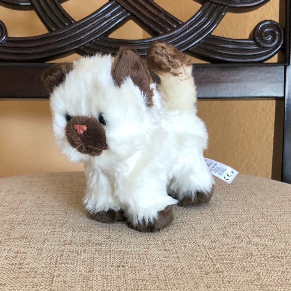 American Girl doll Himalayan kitten with toy fish
